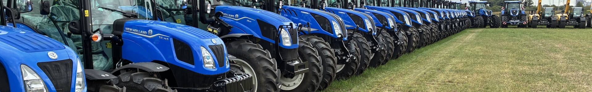 grote voorraad tractoren