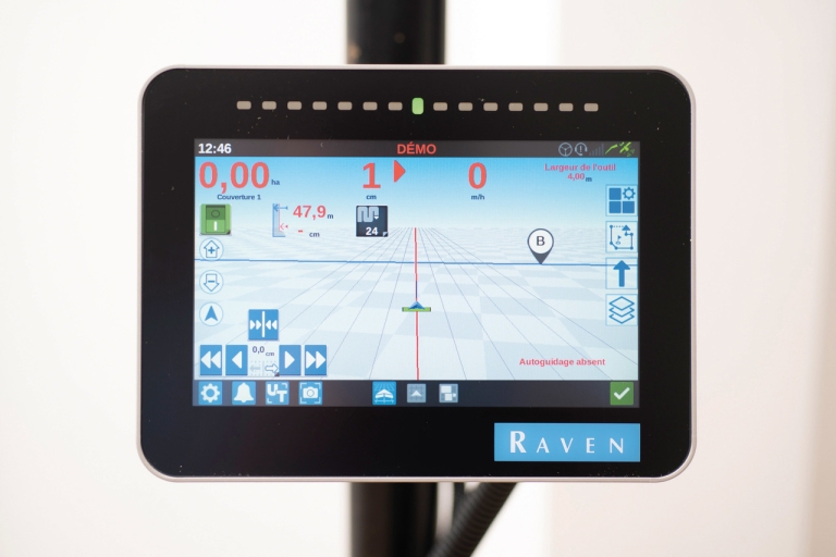 raven cr7 gps systeem op tractor