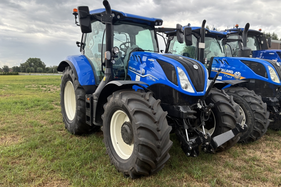 New Holland T6.180AC, GPS, fronthef, etc.
