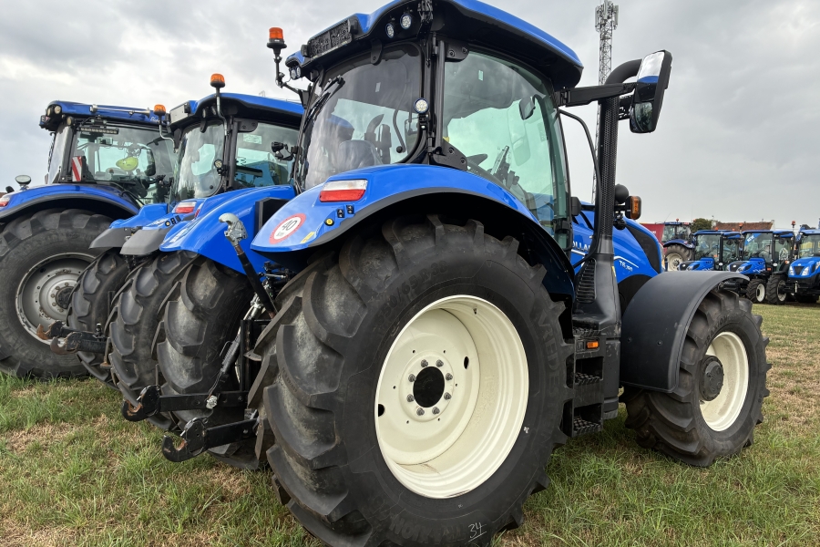 New Holland T6.180AC, GPS, fronthef, etc.