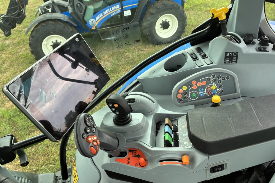 New Holland T6.180AC, GPS, fronthef, etc.